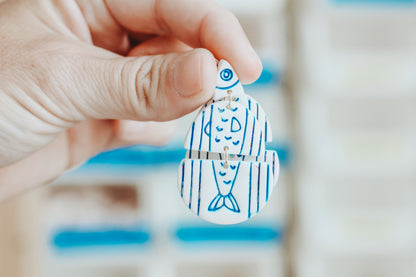 Kaia 3 Piece Fish Clay Cutter Set