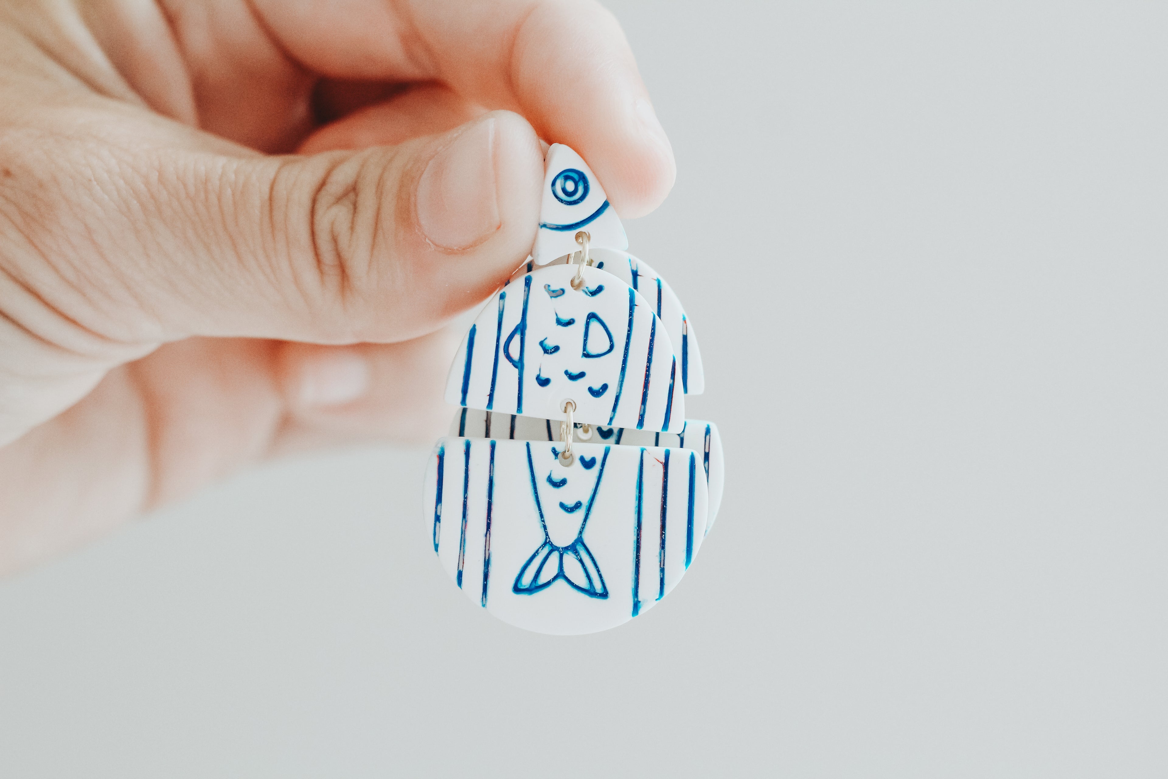 Kaia 3 Piece Fish Clay Cutter Set