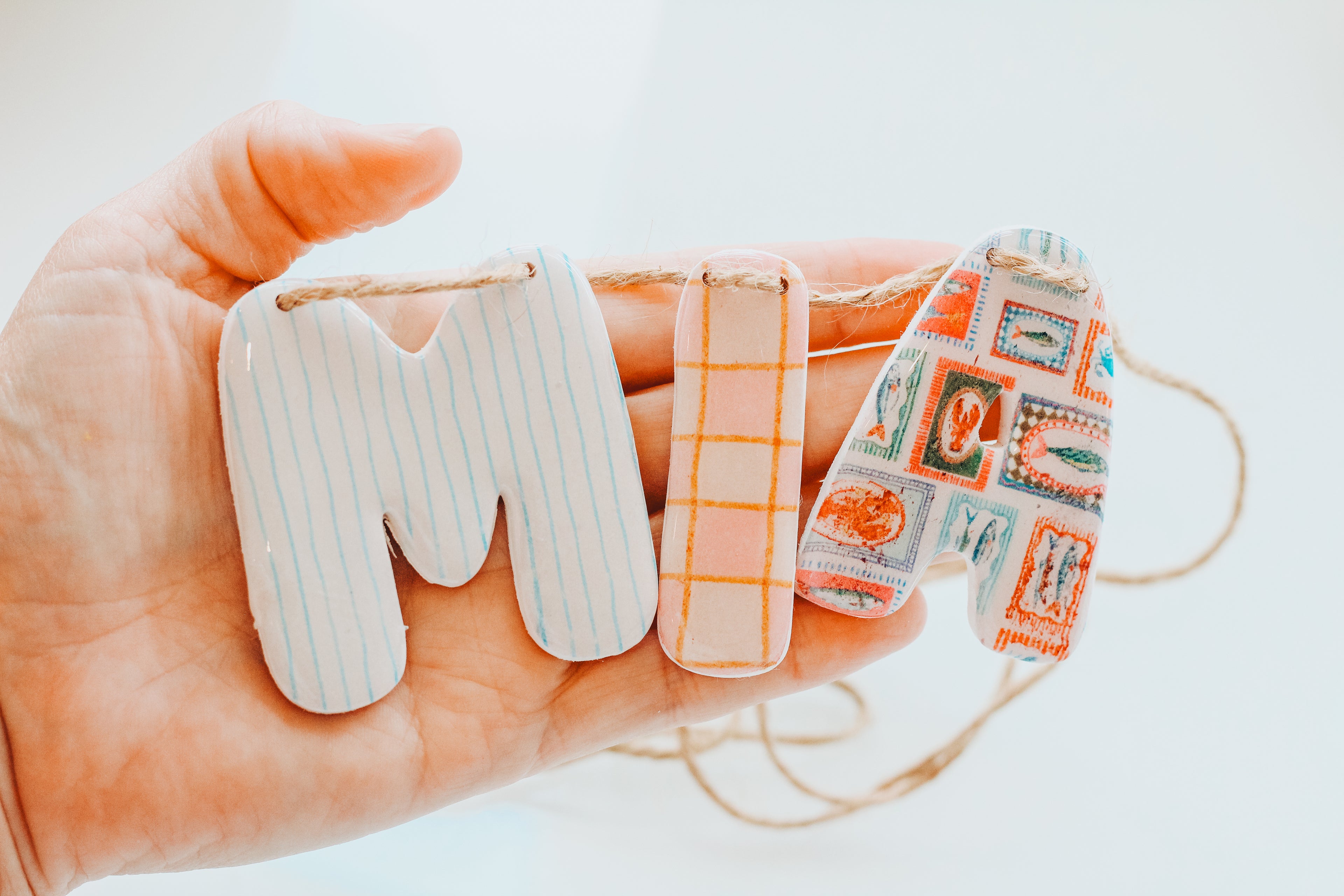 Trendy Bubble Letter Clay Cutters 2.50 Inches