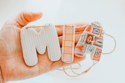 Trendy Bubble Letter Clay Cutters 2.50 Inches