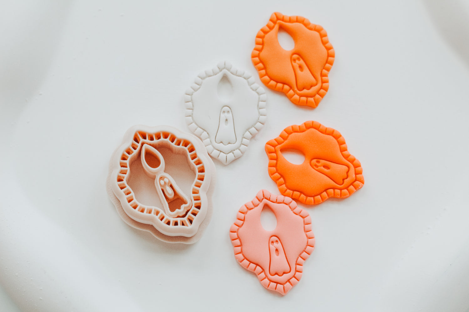Nellie Ghost Clay Earring Cutter