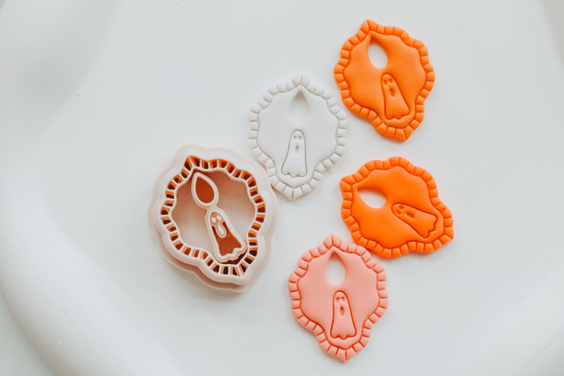 Nellie Ghost Clay Earring Cutter