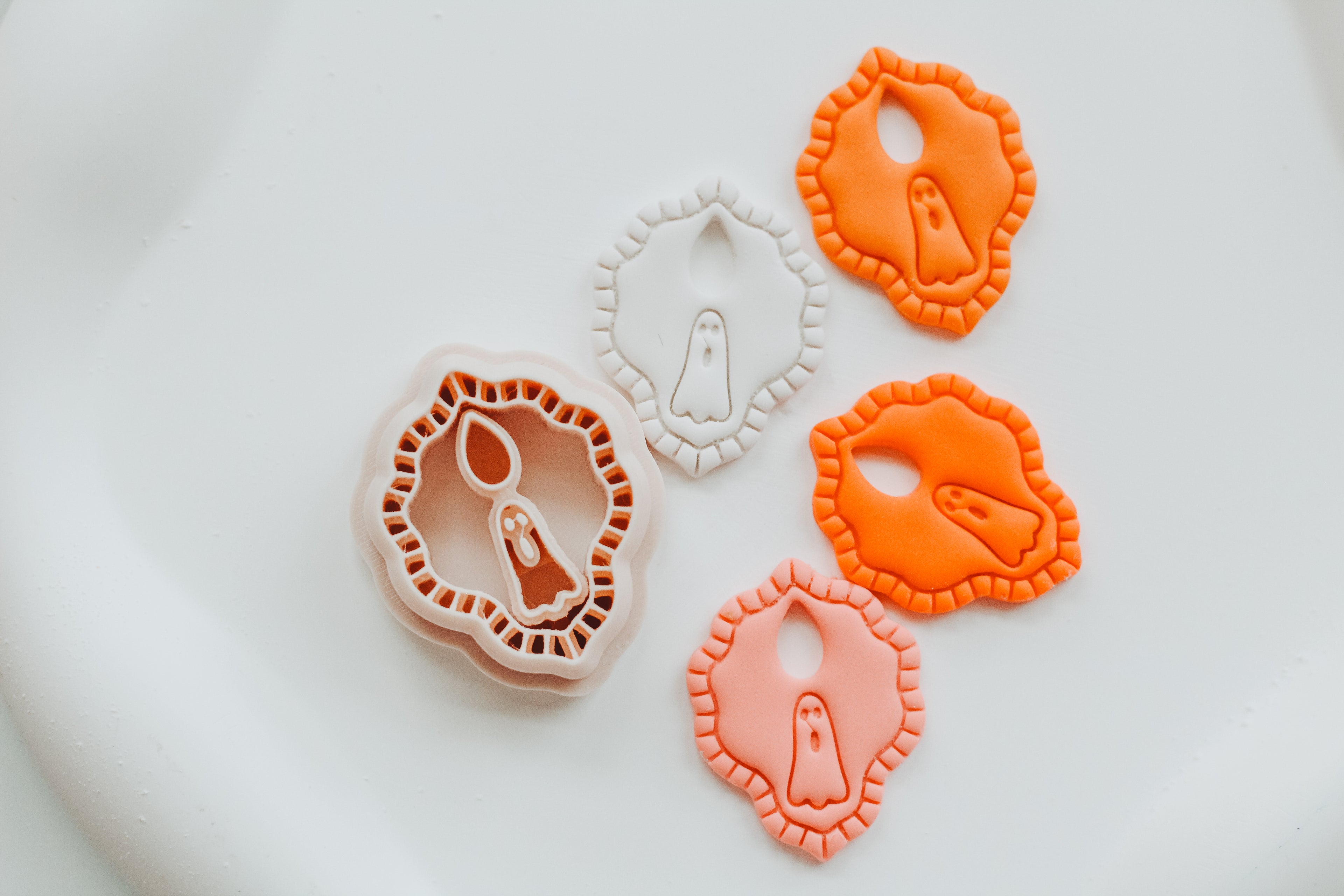 Nellie Ghost Clay Earring Cutter