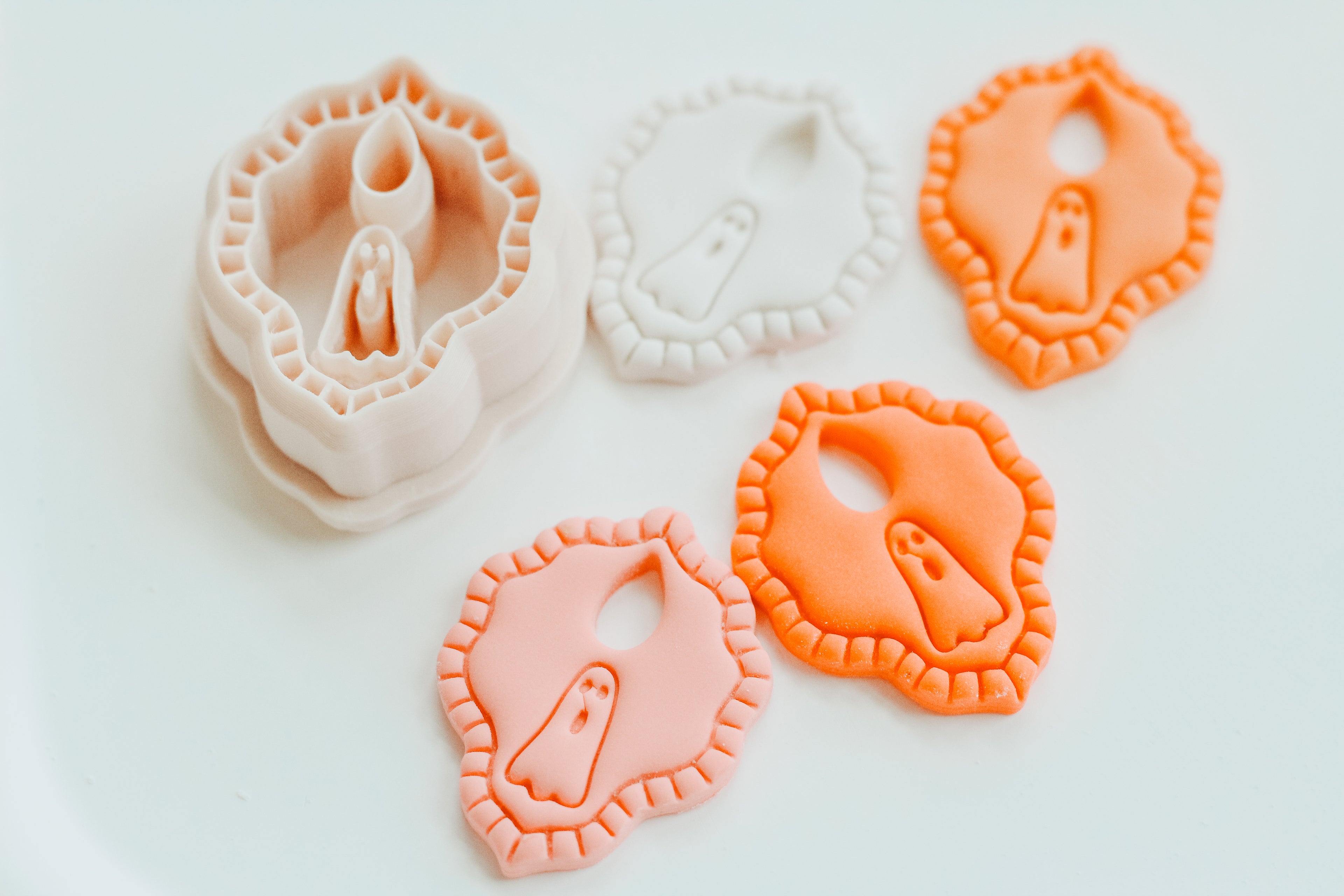 Nellie Ghost Clay Earring Cutter