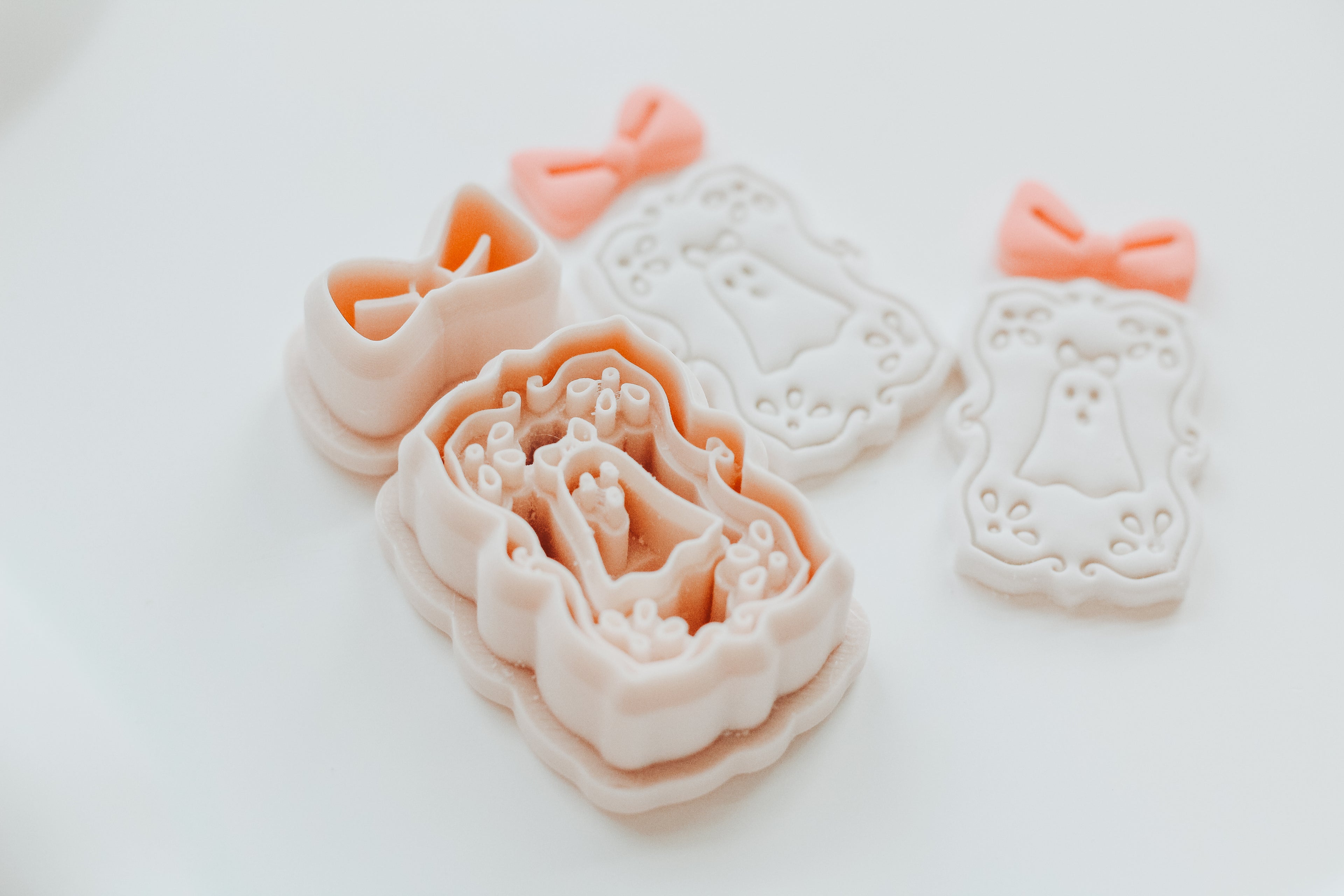 Mabel Ghost Clay Earring Cutter 2 PIece Set