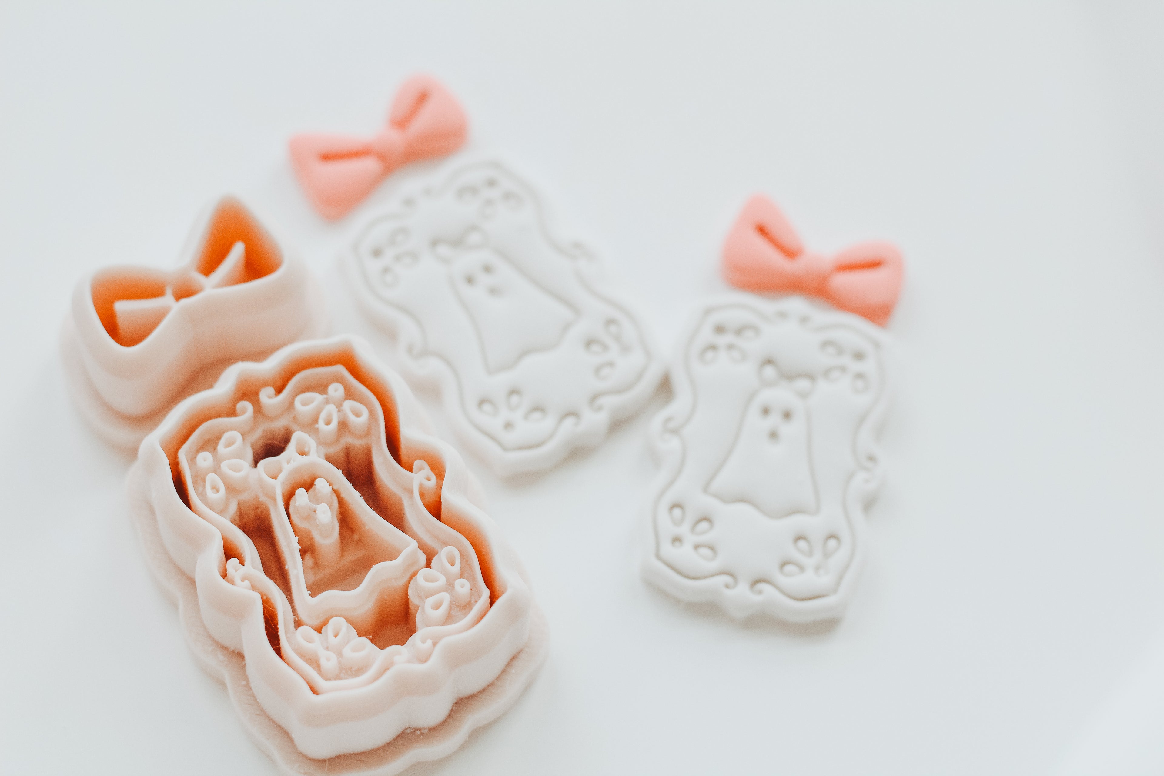 Mabel Ghost Clay Earring Cutter 2 PIece Set