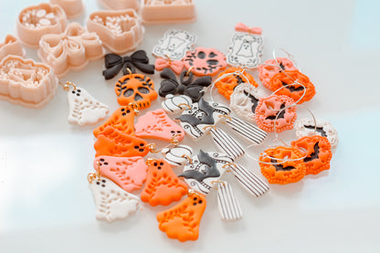 Mabel Ghost Clay Earring Cutter 2 PIece Set