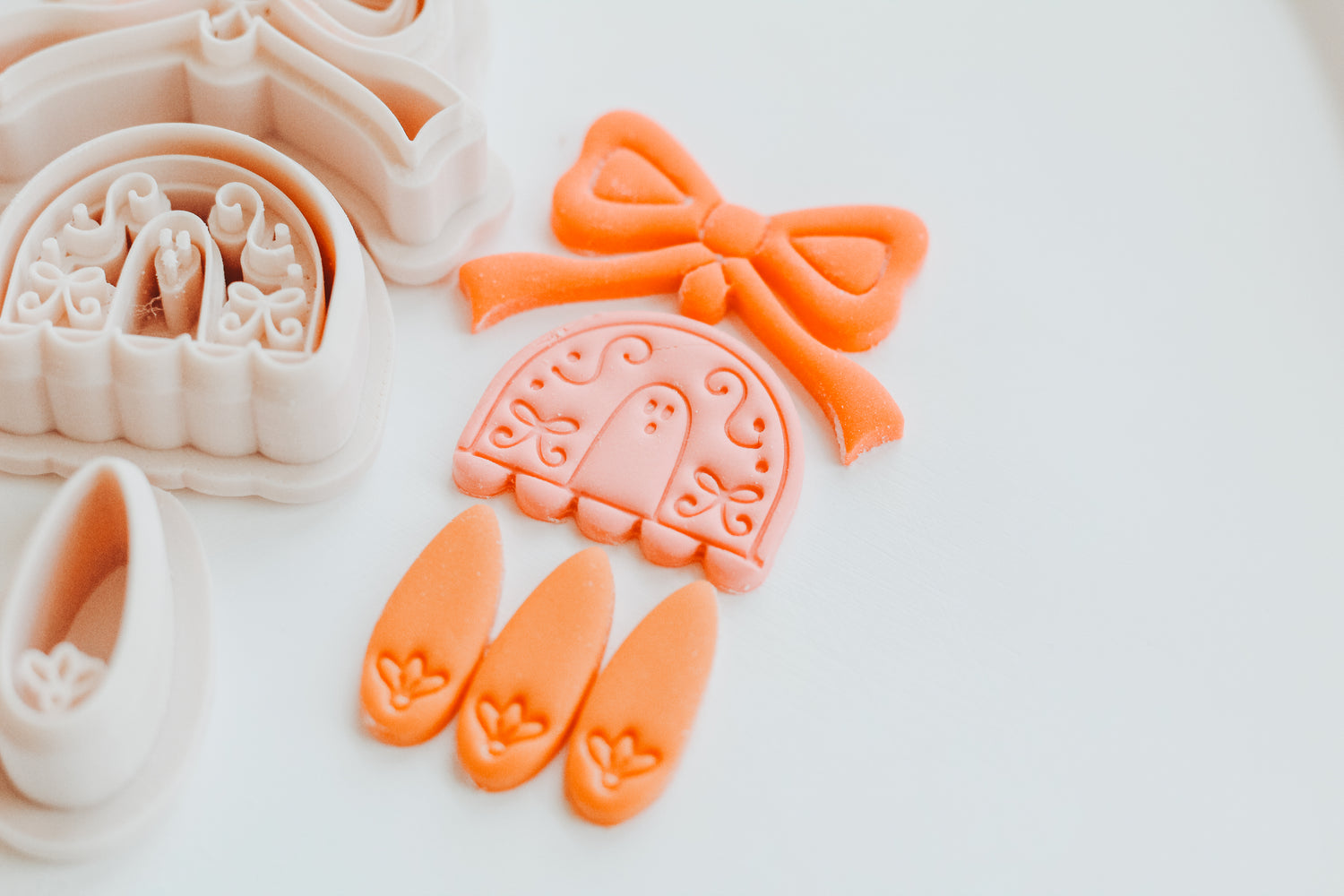 Junie Scallop Bow 3 Piece Clay Earring Cutter