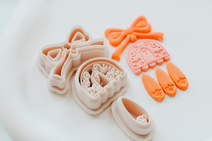 Junie Scallop Bow 3 Piece Clay Earring Cutter