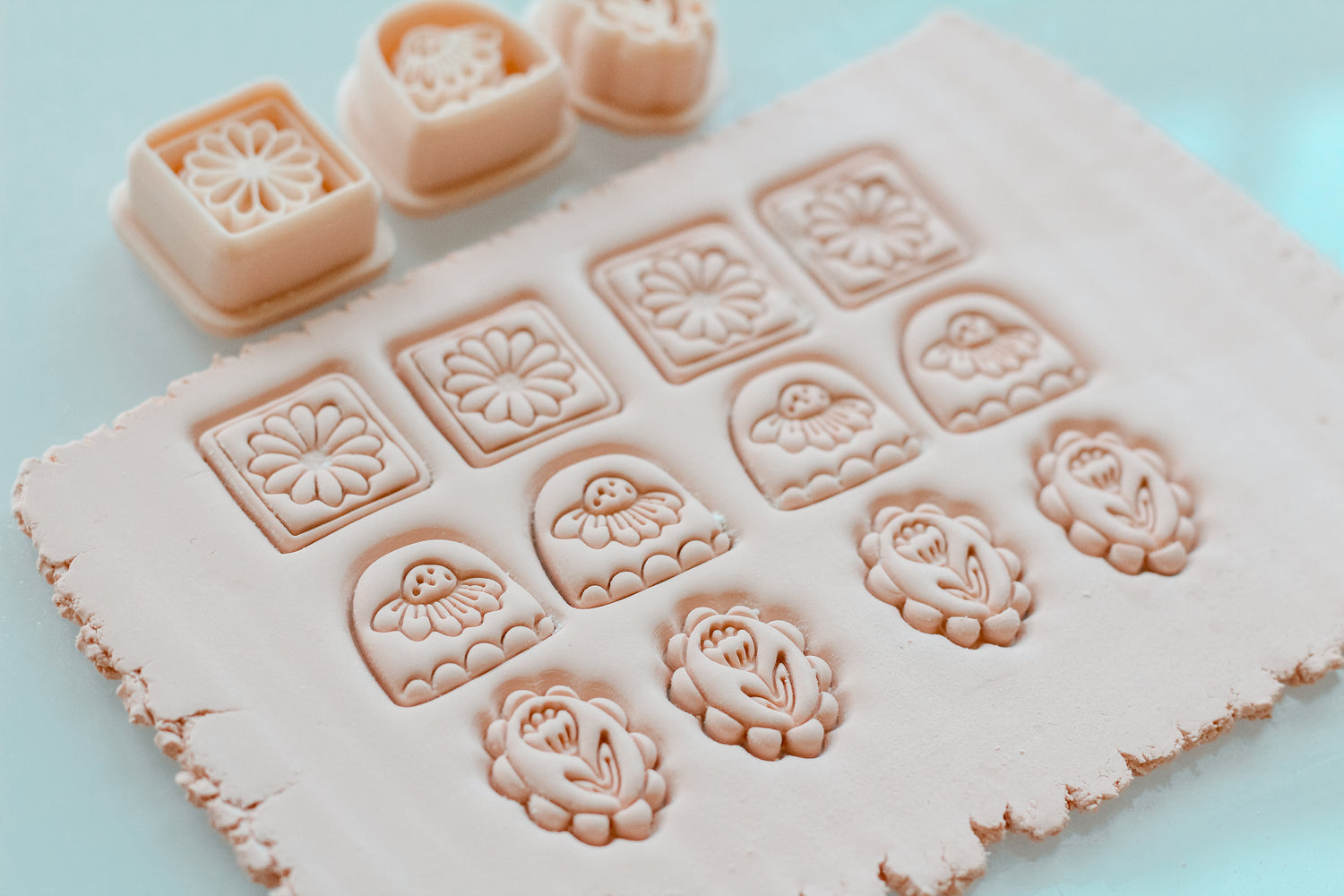 Fall Flora 3 piece Set Clay Cutters
