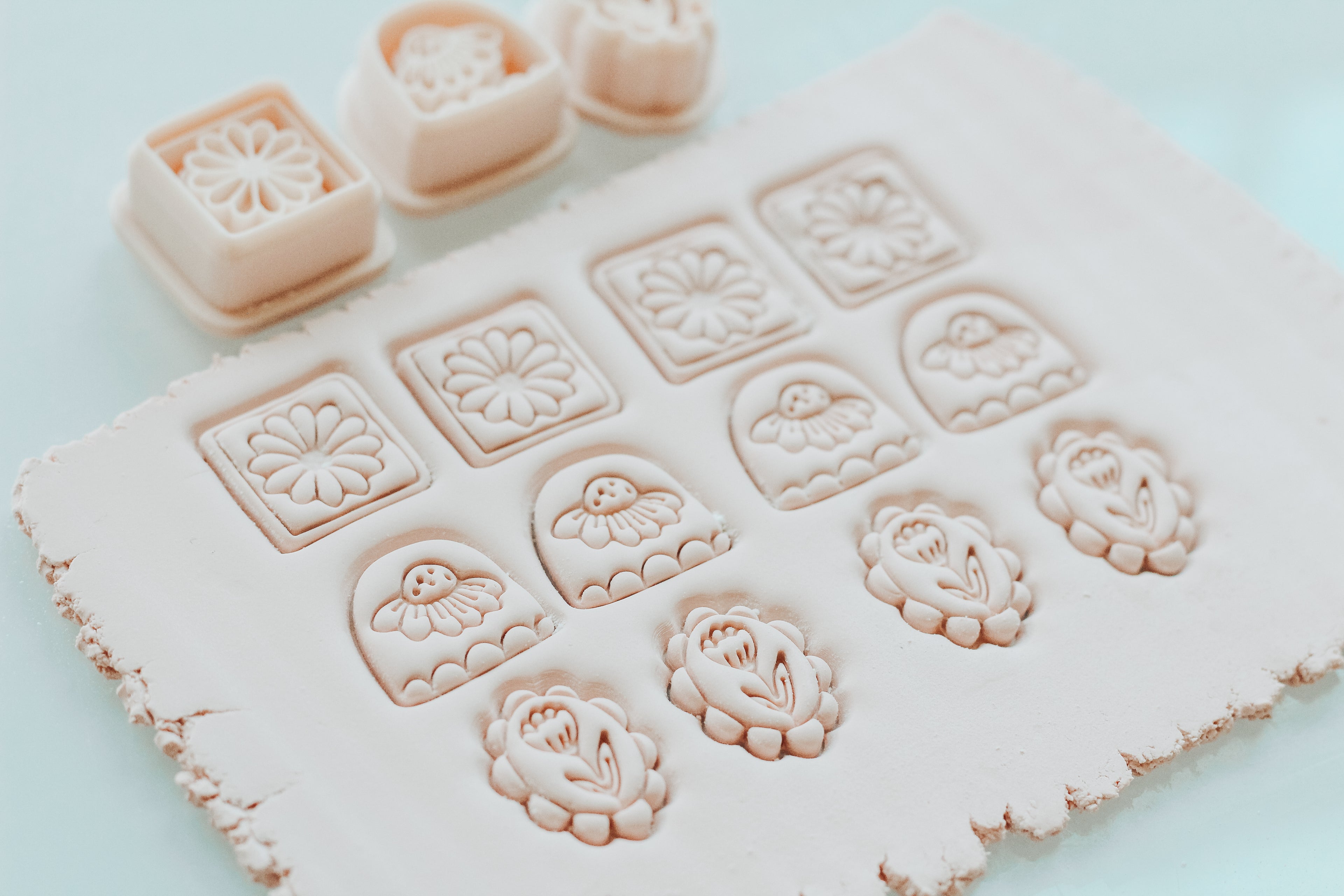 Fall Flora 3 piece Set Clay Cutters