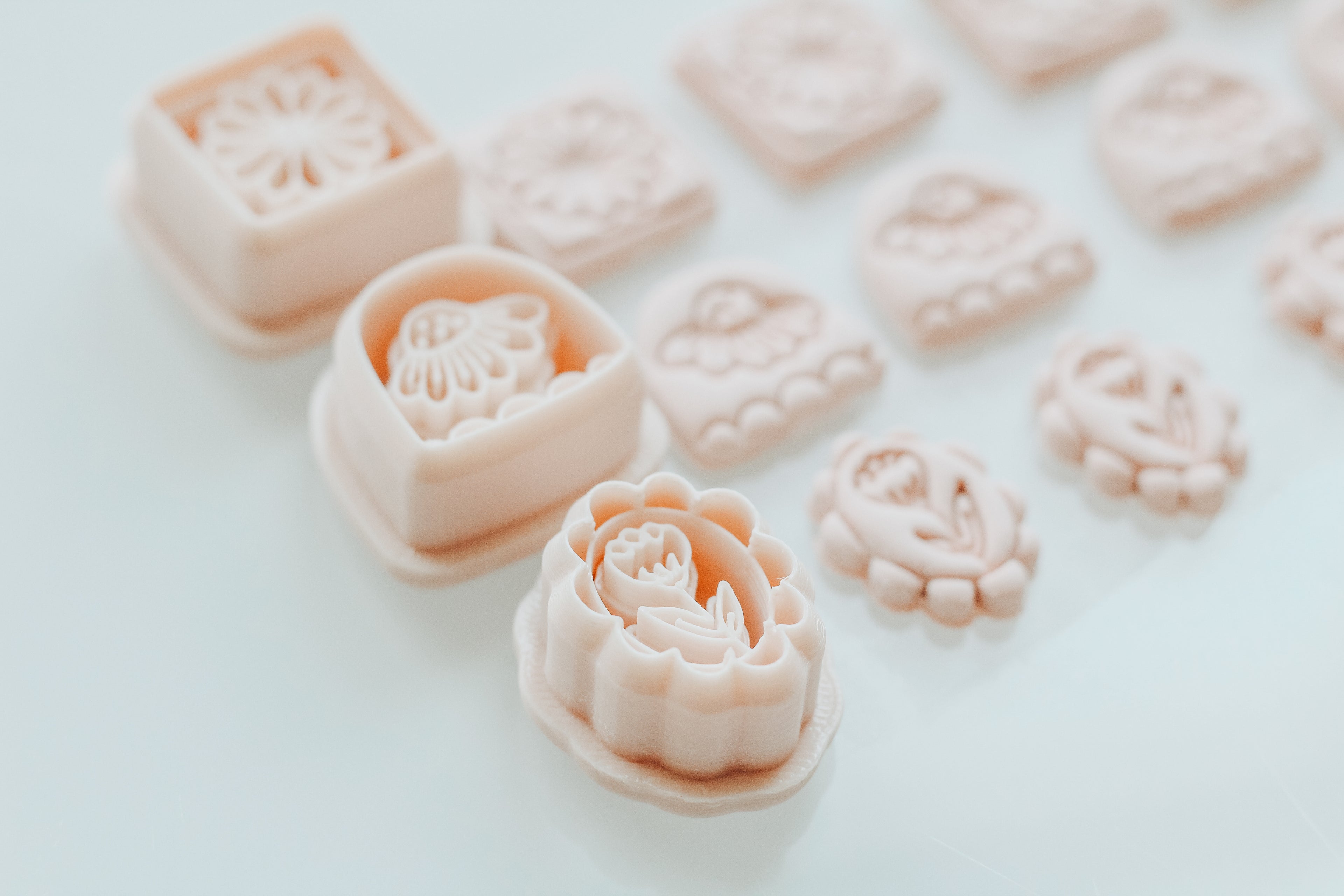 Fall Flora 3 piece Set Clay Cutters