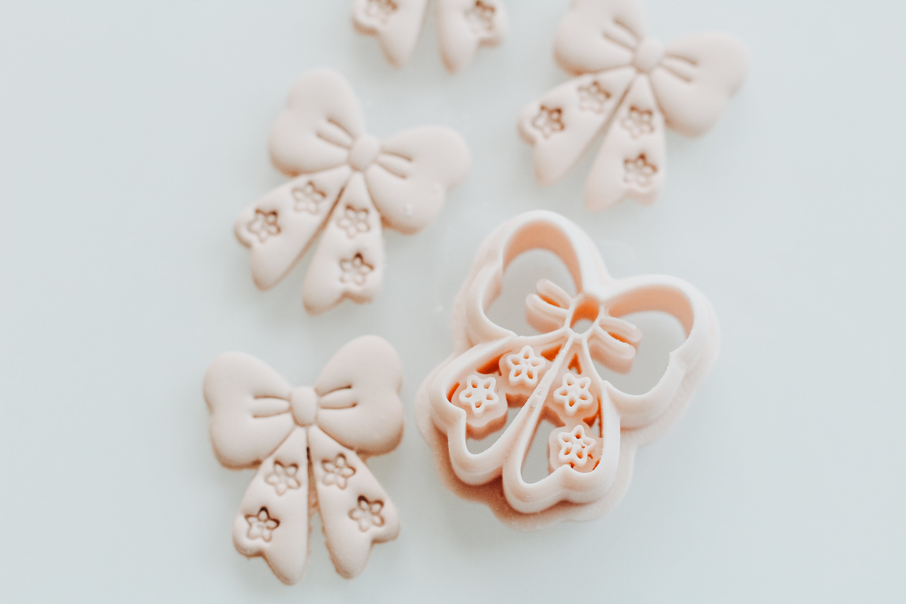 Flora Bow Set Clay Cutters