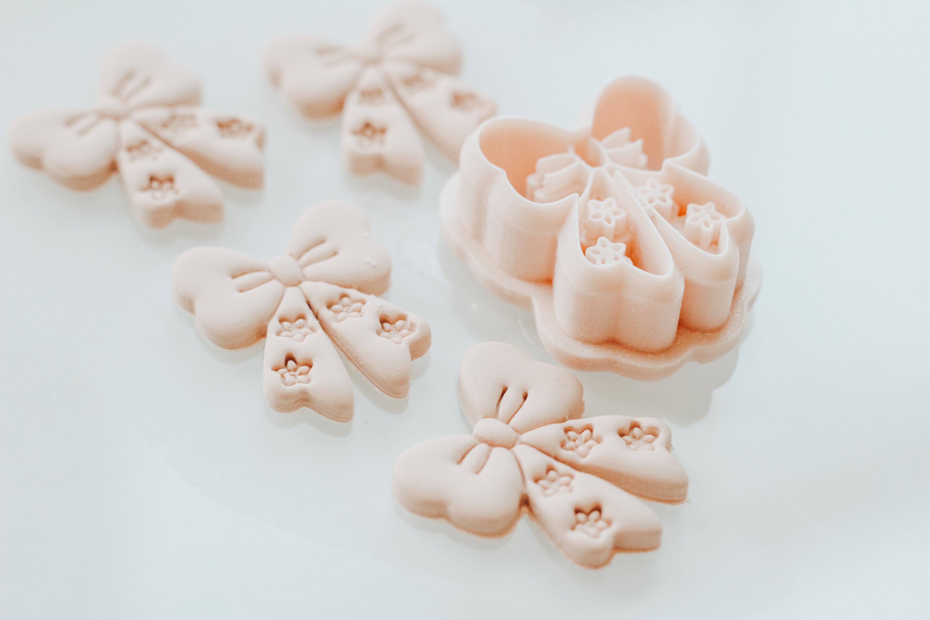 Flora Bow Set Clay Cutters