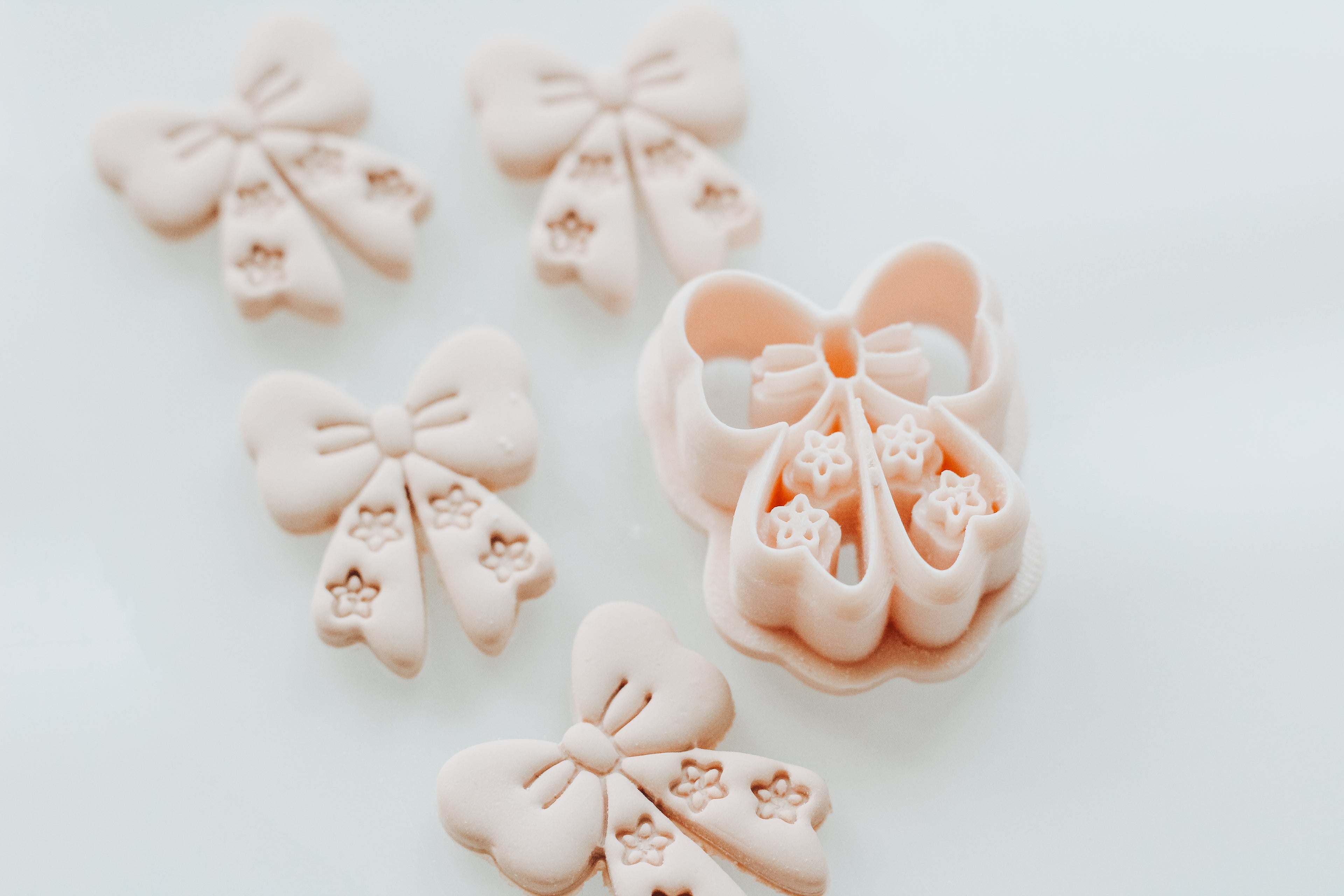 Flora Bow Set Clay Cutters