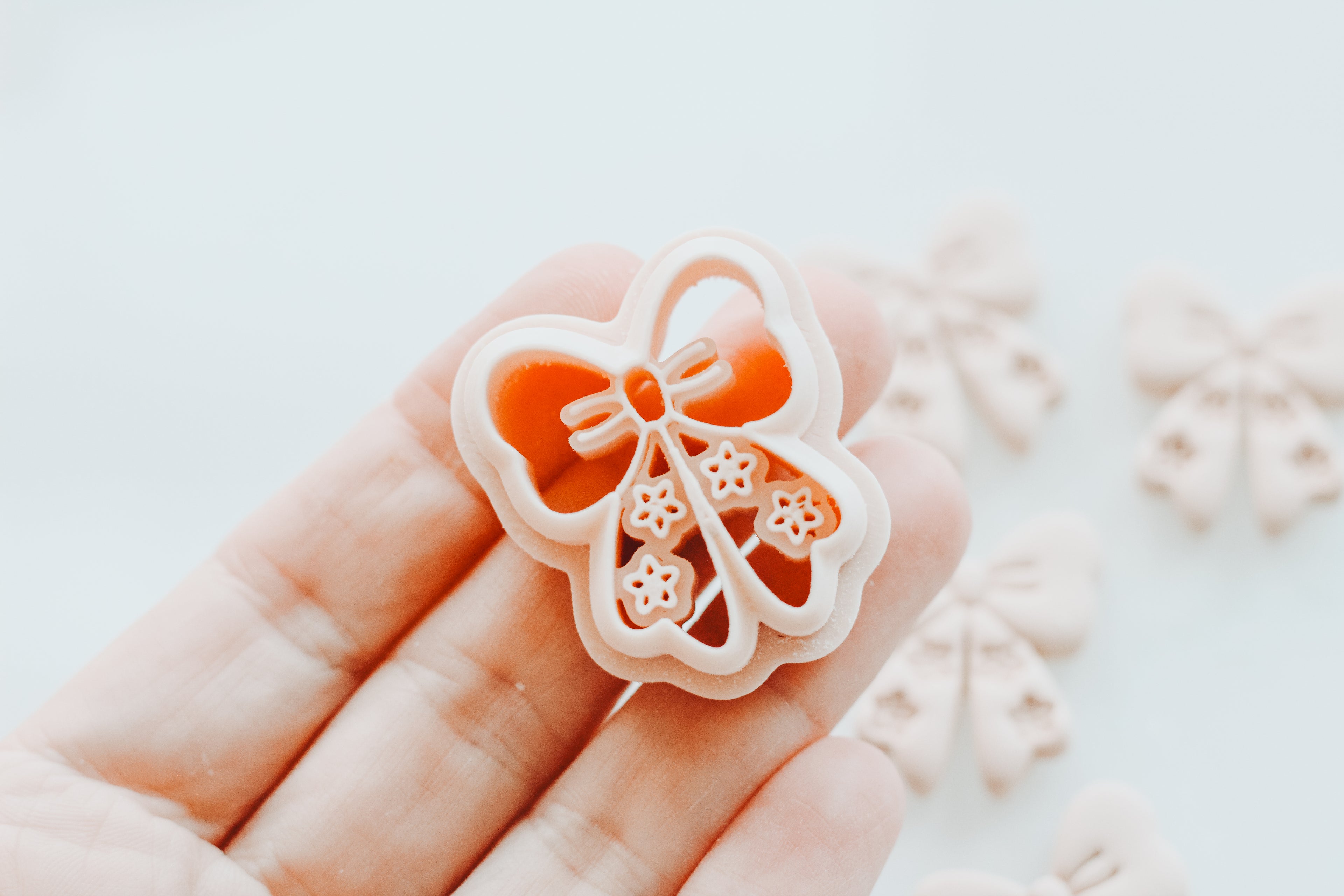 Flora Bow Set Clay Cutters