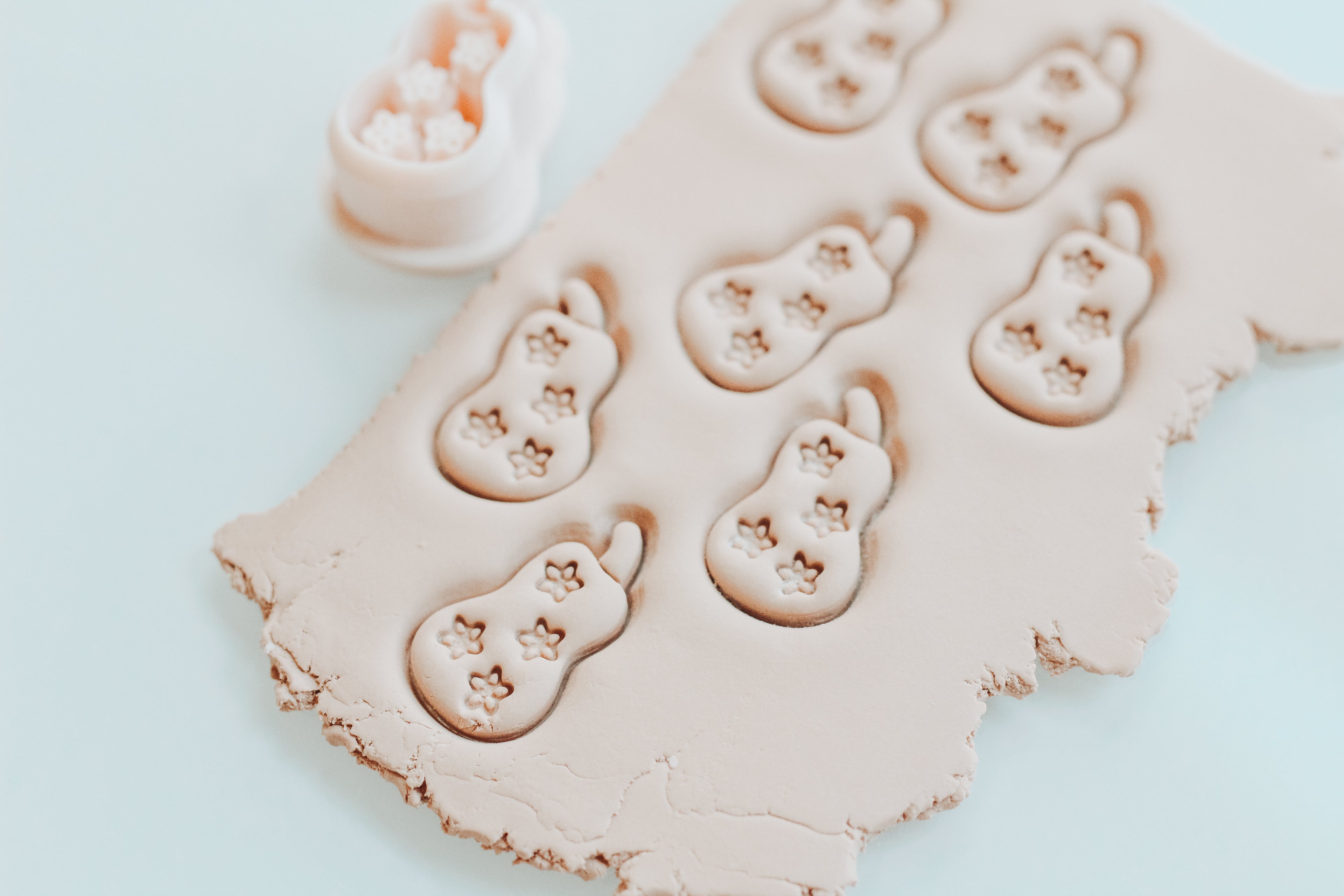 Flora Squash Set Clay Cutters