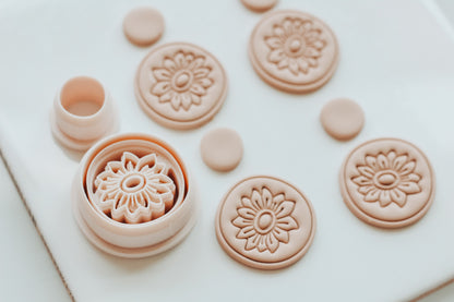 Imperfect Sunflower Clay Cutter Set
