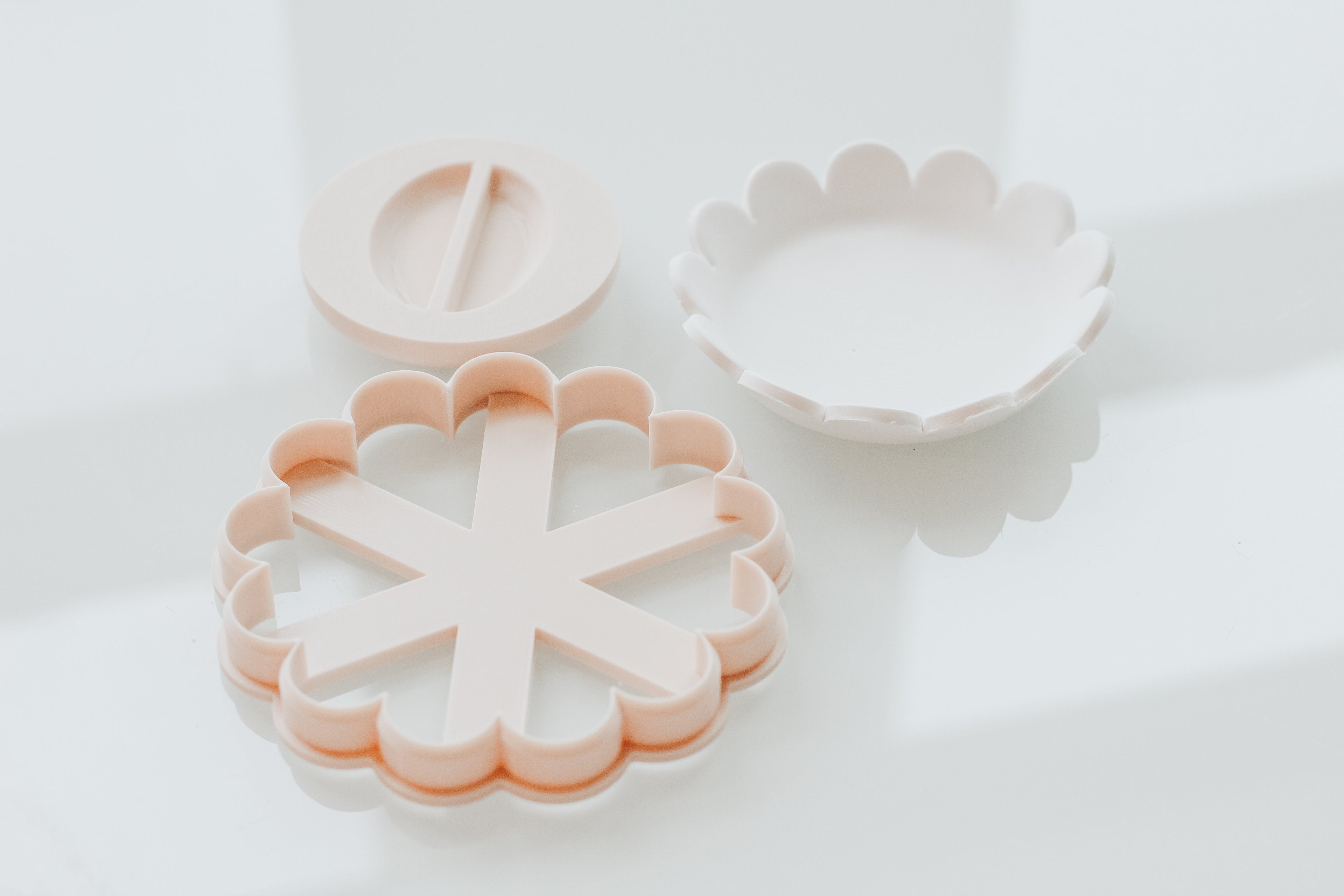 Scallop Flower Trinket Dish Shaper &amp; Clay Cutter Set