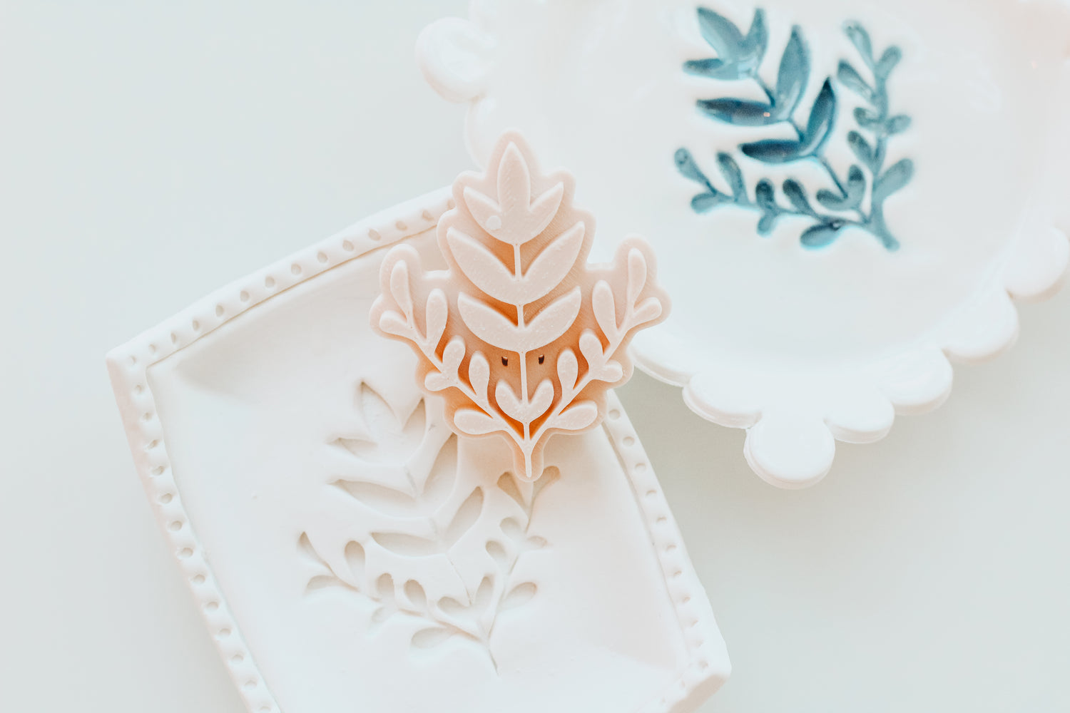 Large Stem Trinket Dish Stamp