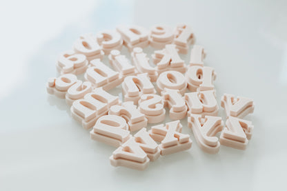 FULLE SET Lower Case Letter Stamps For Clay - 1.50 Inches