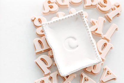FULLE SET Lower Case Letter Stamps For Clay - 1.50 Inches