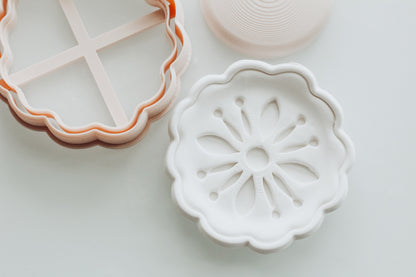 Folk Art Daisy Dot Stamp For Clay