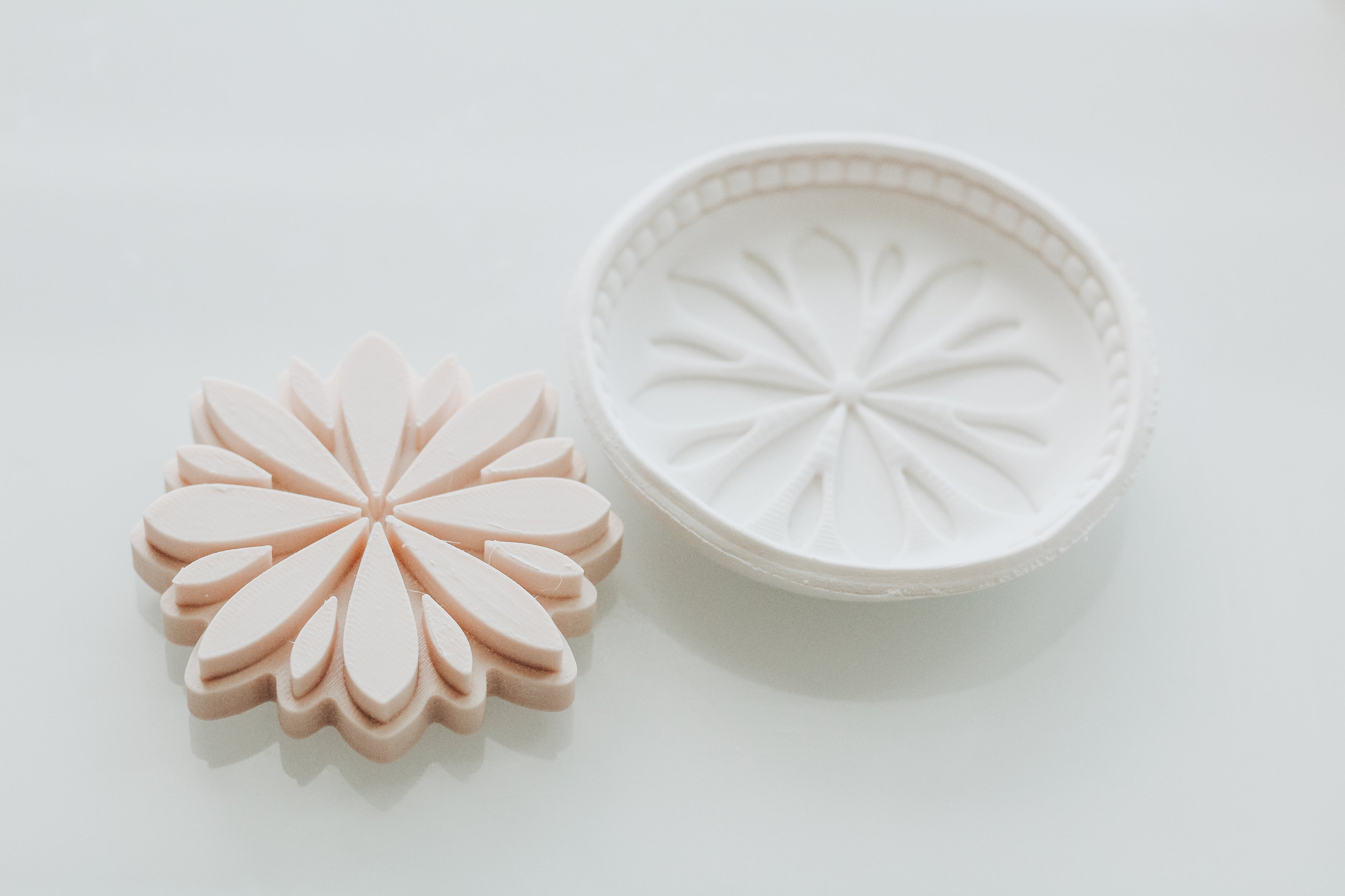 Simple Daisy Folk Art Flower Stamp For Clay