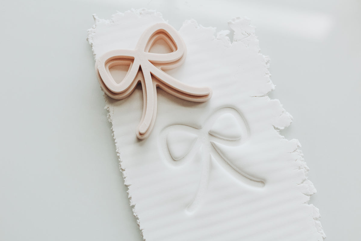 Bow Stamp For Clay