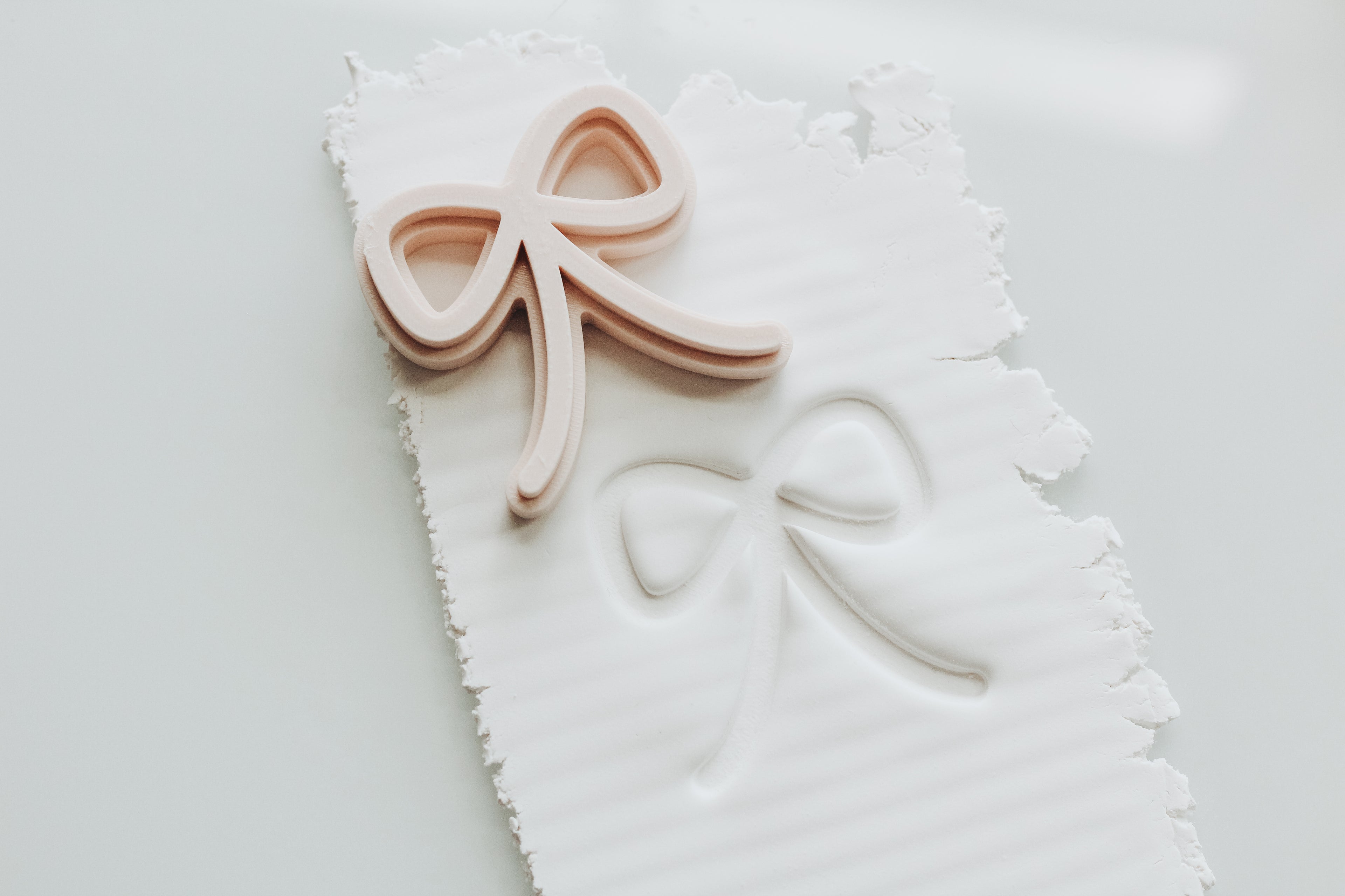 Bow Stamp For Clay