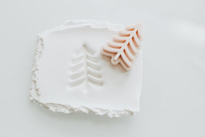 Whispy Winter Tree Stamp For Clay