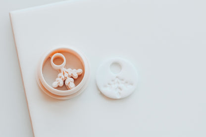 Winter Stem Circle Cutout Clay Cutter