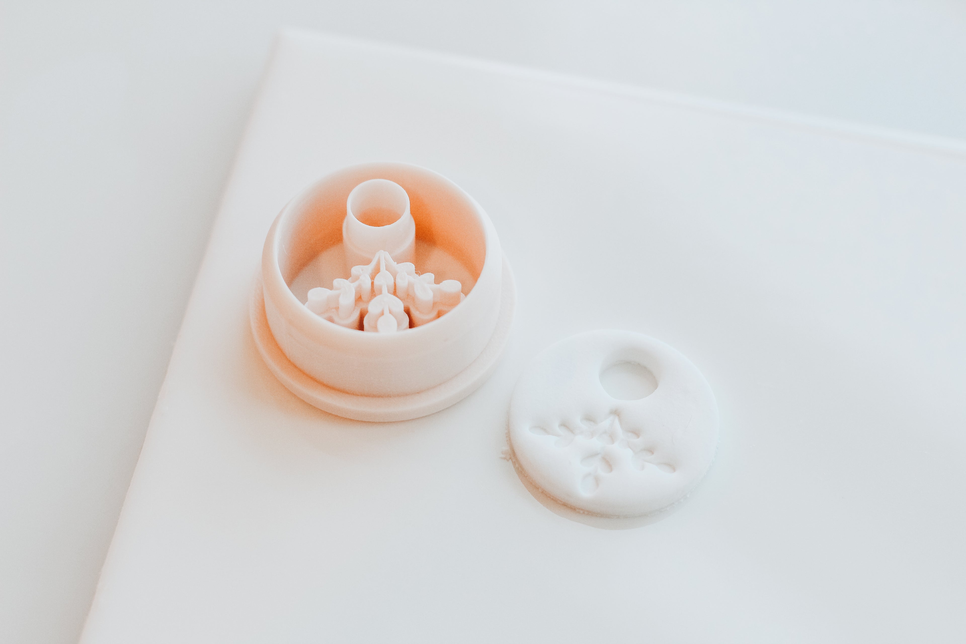 Winter Stem Circle Cutout Clay Cutter