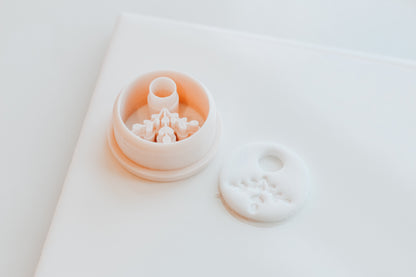 Winter Stem Circle Cutout Clay Cutter