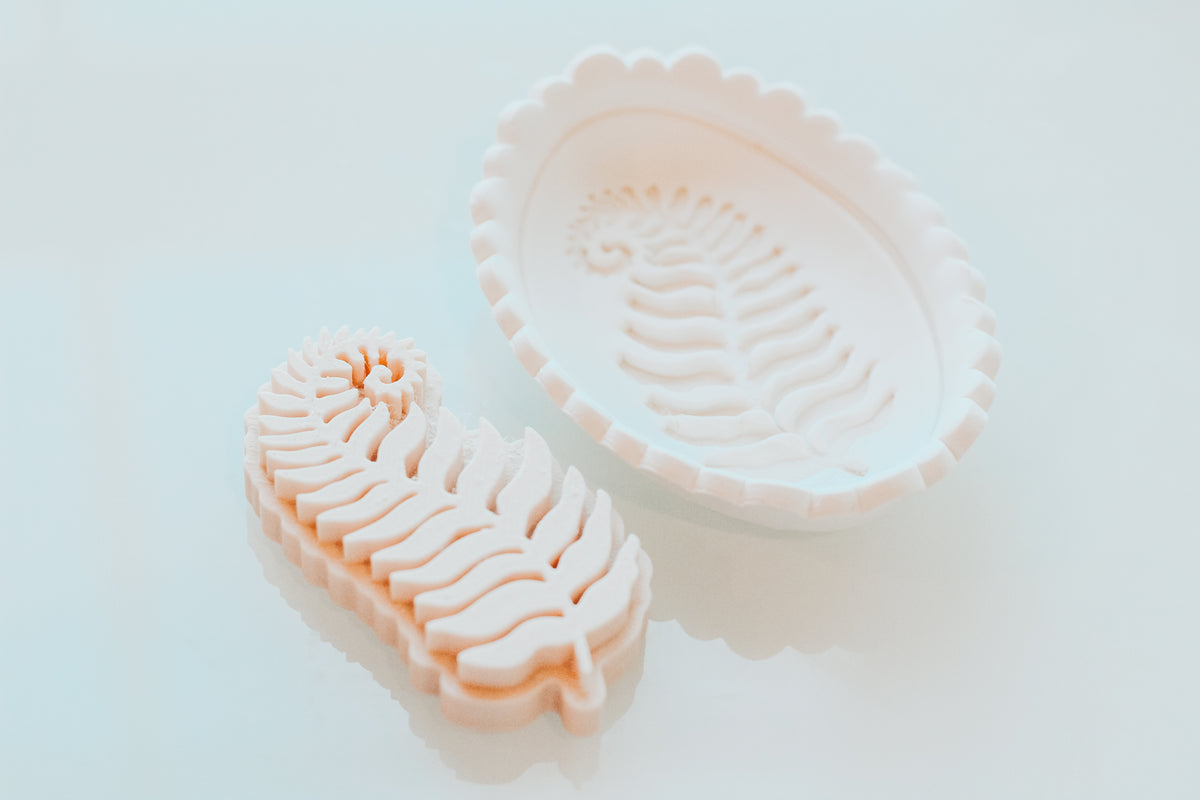 Botanical Stem Clay Stamp