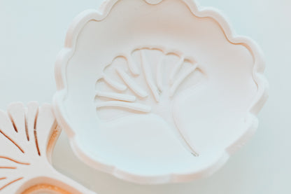 Ginko Leaf Clay Stamp