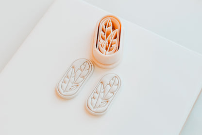Plumette Banana Leaf Stem Clay Cutter Set