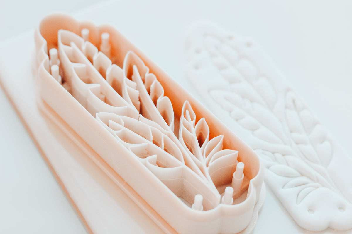 Banana Leaf Botanical Stem Bookmark Clay Cutter