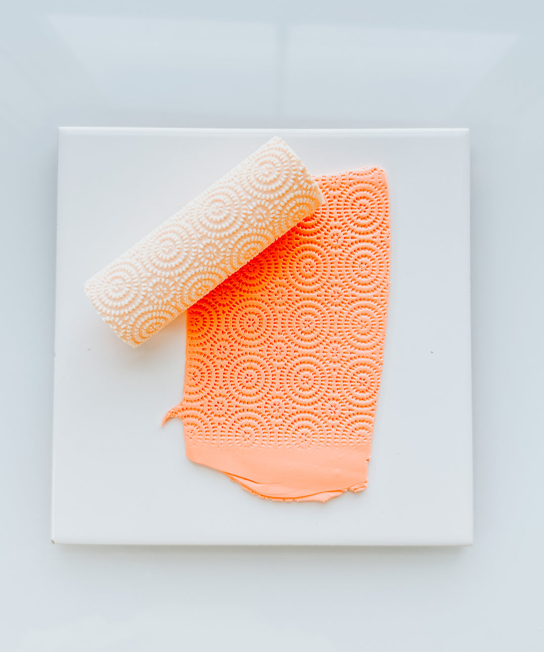 Scallop Swirl Clay Texture Roller