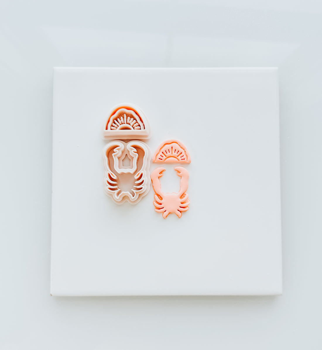 Sunshine Crab Clay Cutter | "Care Cutter"  Patience & Love Required for Creating With Our Care Cutters