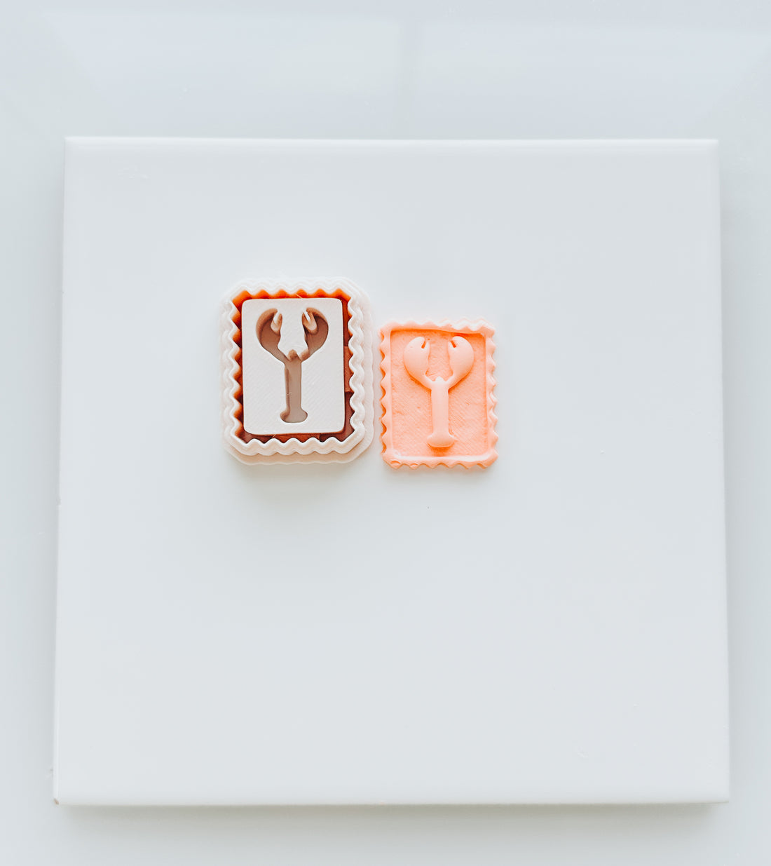 Lobster Stamp Full Press Clay Cutter