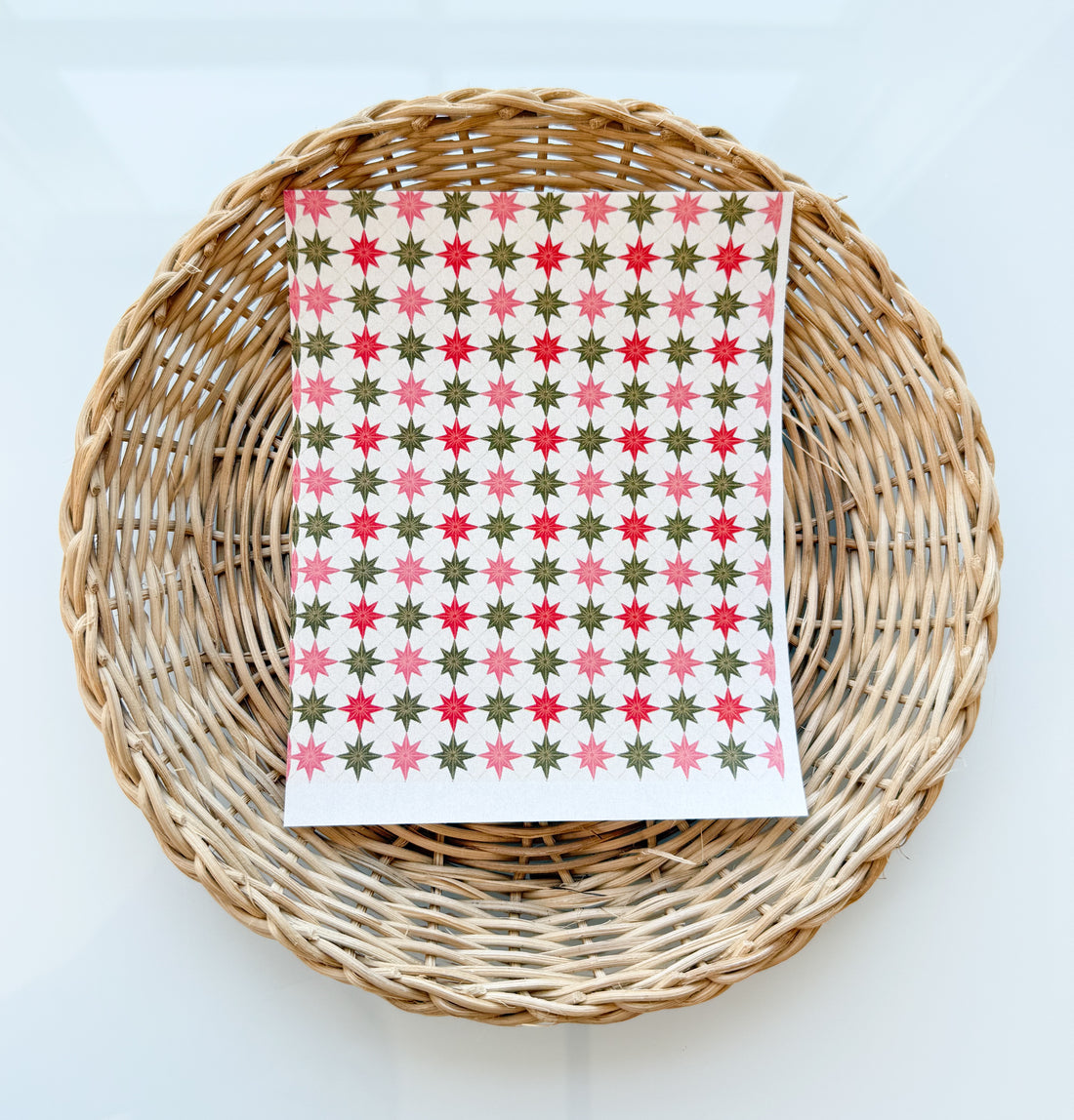 Christmas 8 Stripe Clay Transfer Paper