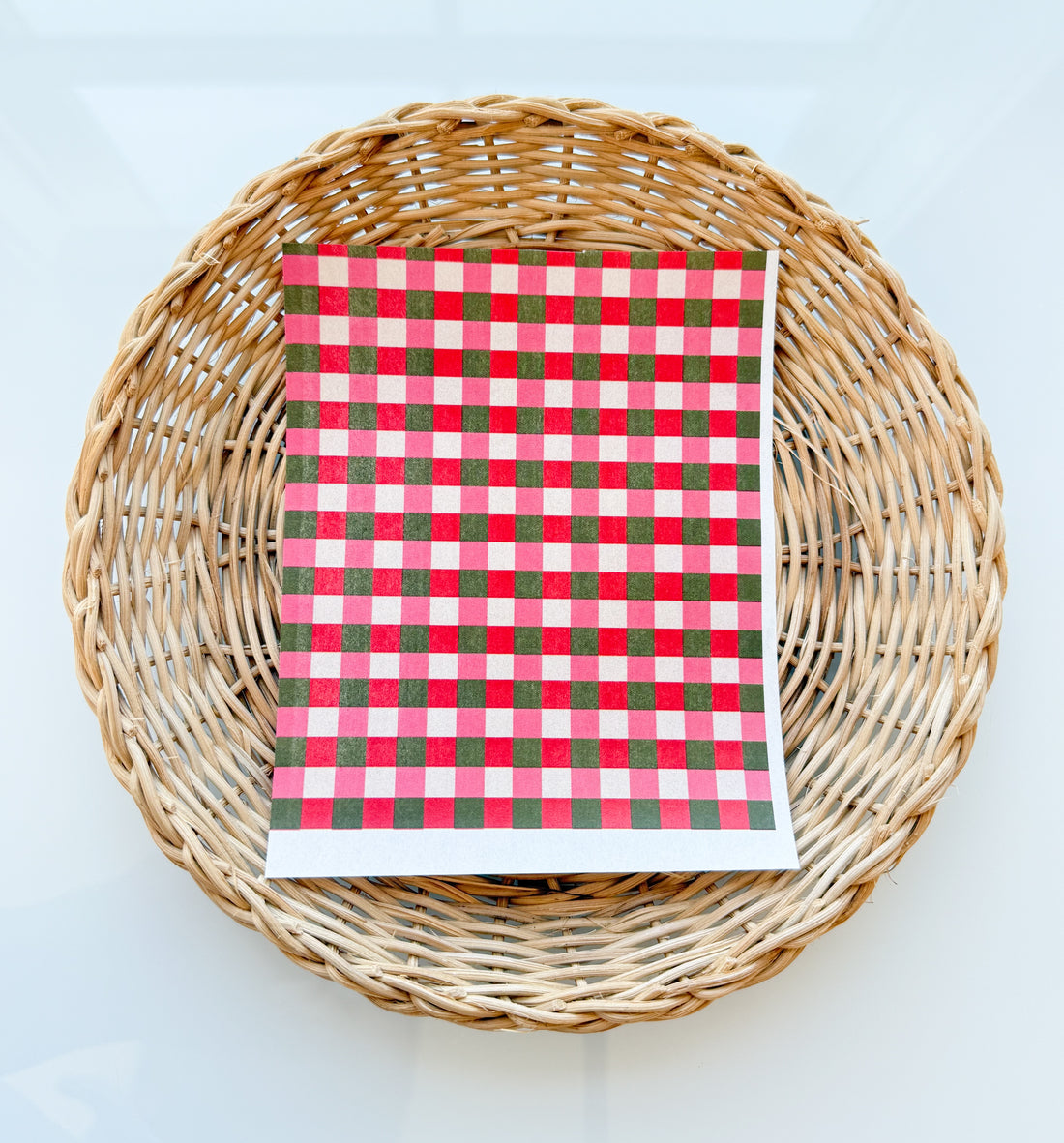 Christmas 6 Stripe Clay Transfer Paper