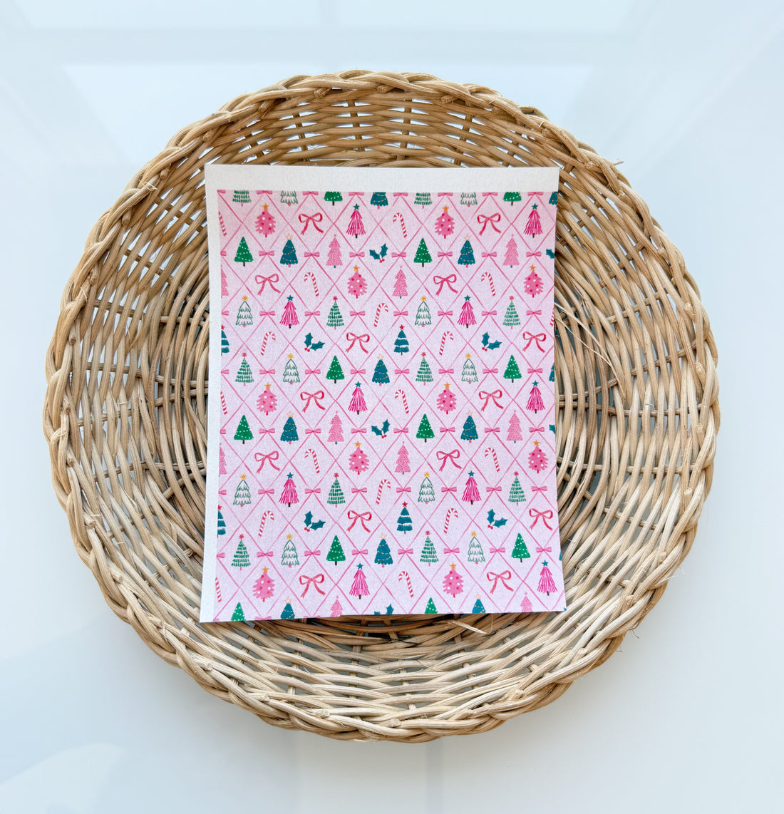 Christmas 4 Stripe Clay Transfer Paper