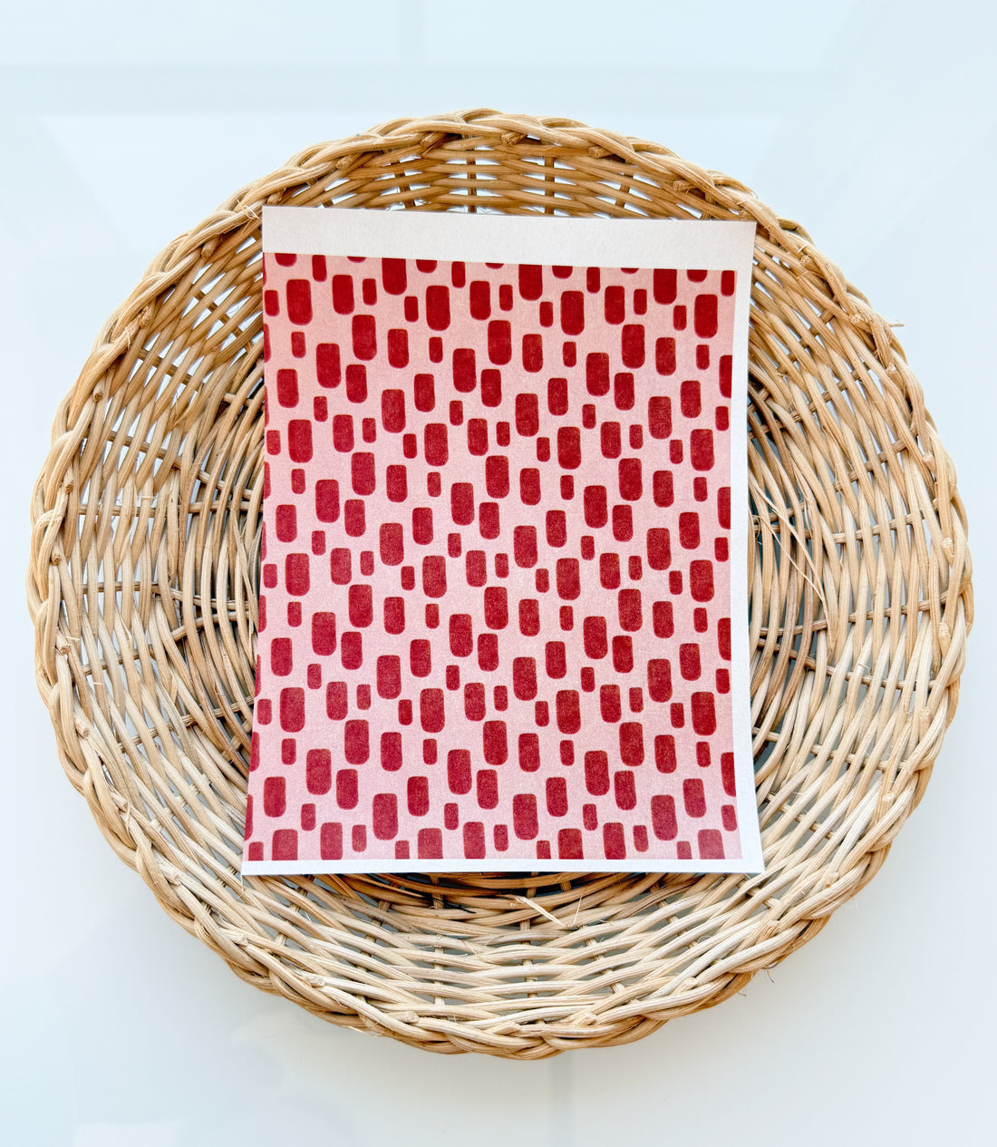 Organic Dot Clay Transfer Paper