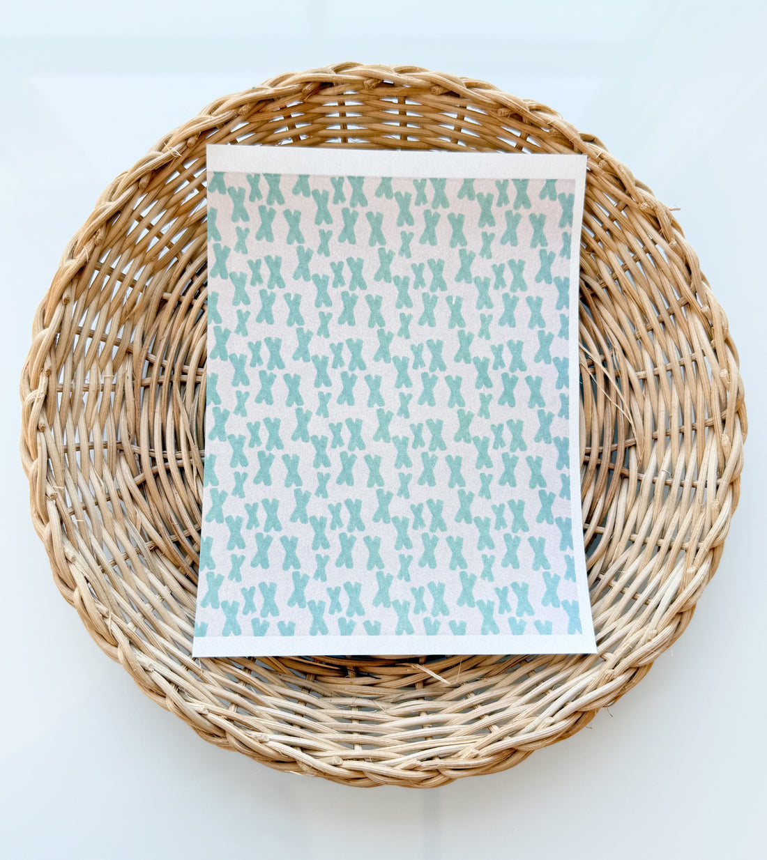 Mint x Clay Transfer Paper