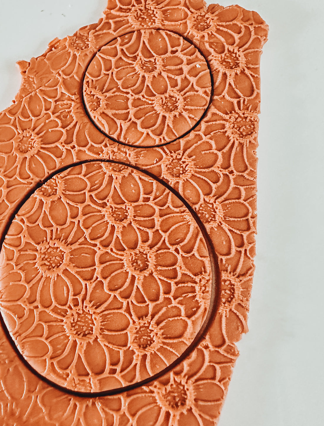 Flower Clay Texture Mat