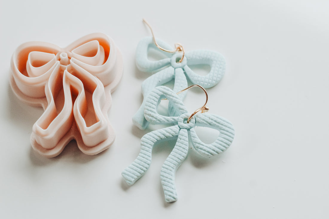 Ribbon Bow Clay Cutter Set