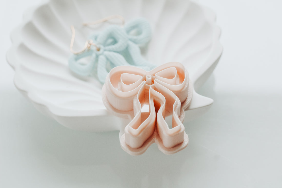 Ribbon Bow Clay Cutter Set
