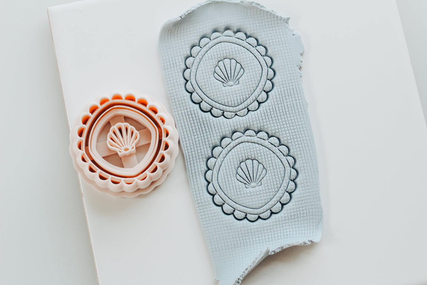 Cheyenne Scallop Shell Clay Cutter